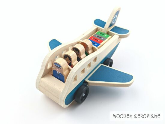 Wooden Aeroplane KB0047-1